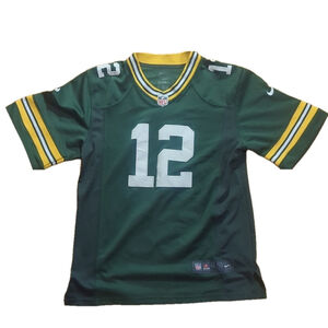 Nike NFL Aaron Rodgers Green Bay Packers Jersey Youth Large